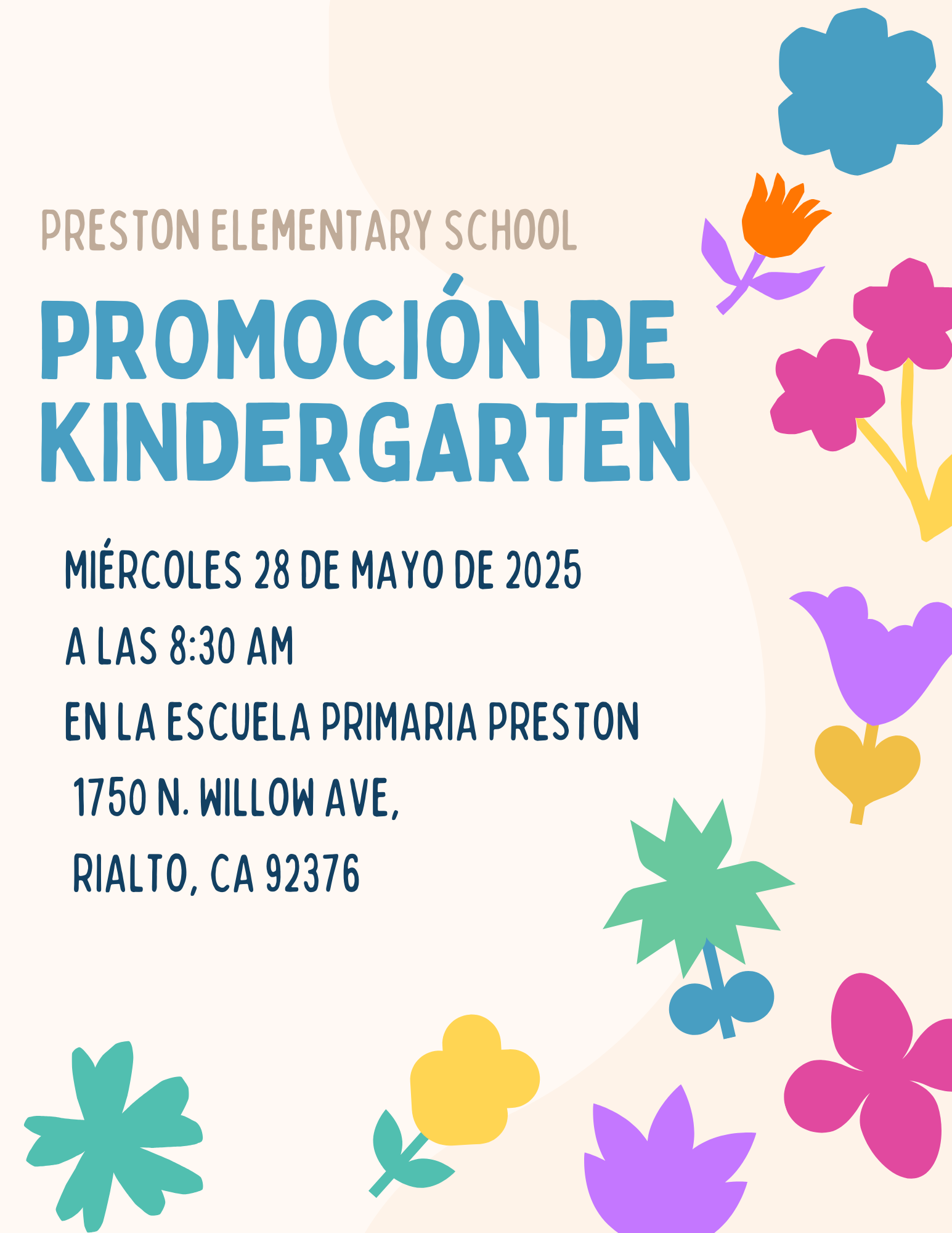 kinder promotion spanish
